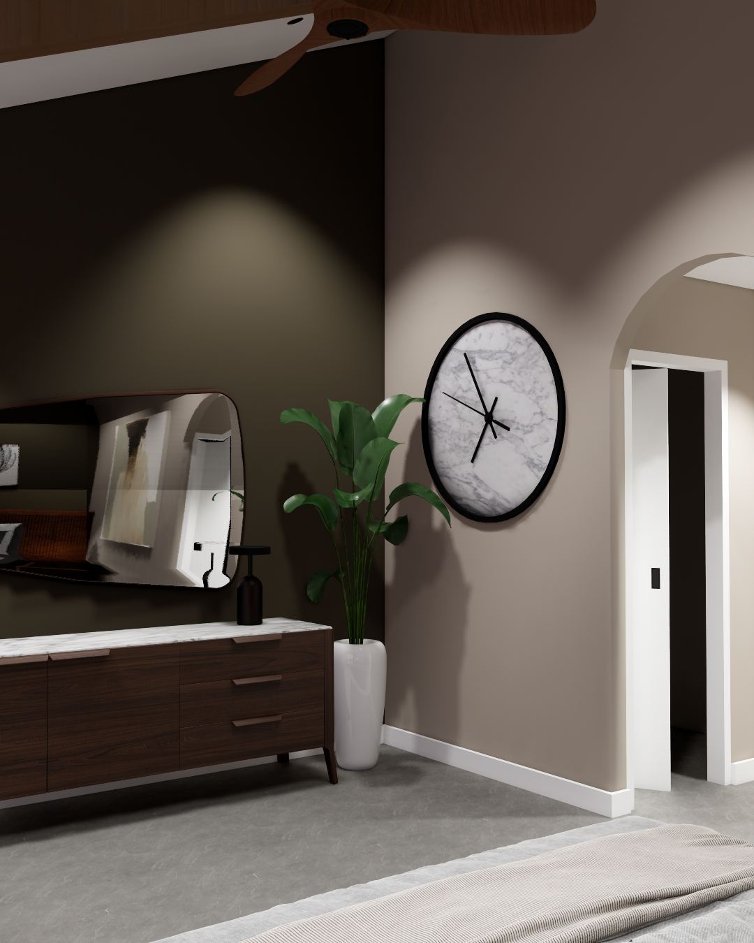 Master Bedroom Suite rendering by Alexander Sawinko