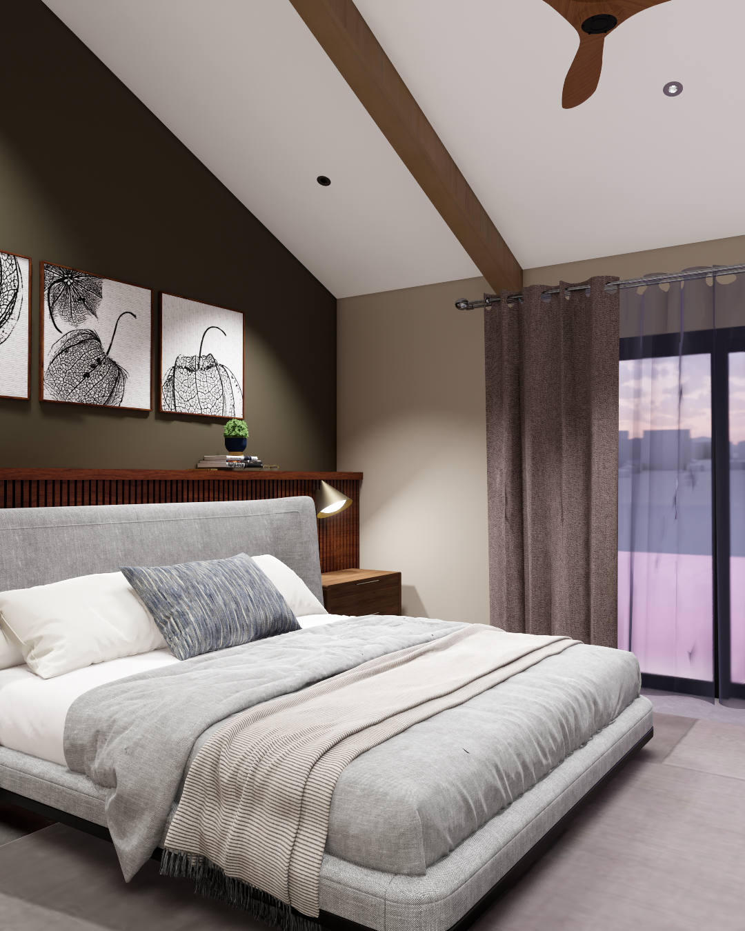 Master Bedroom Suite rendering by Alexander Sawinko