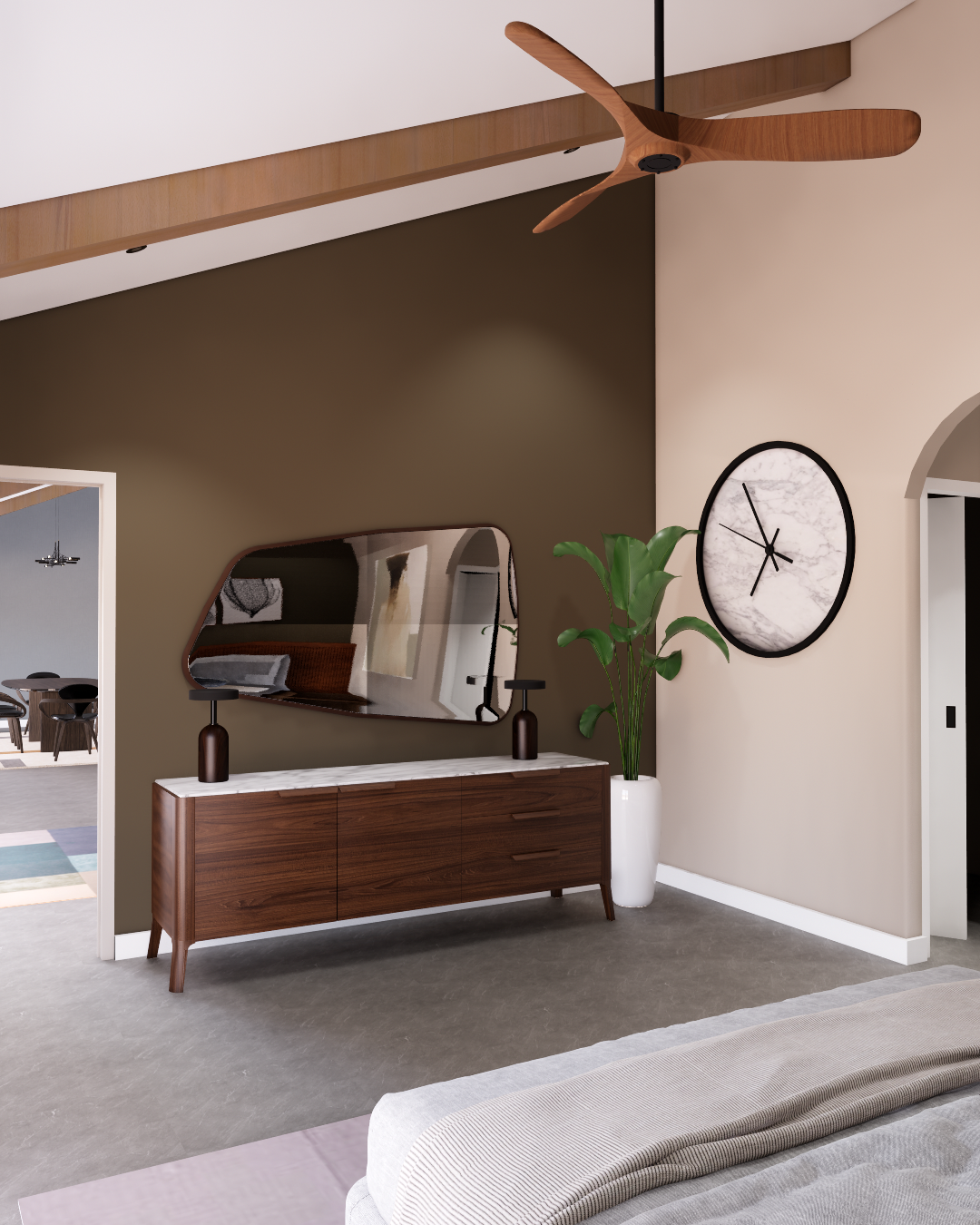 Master Bedroom Suite rendering by Alexander Sawinko