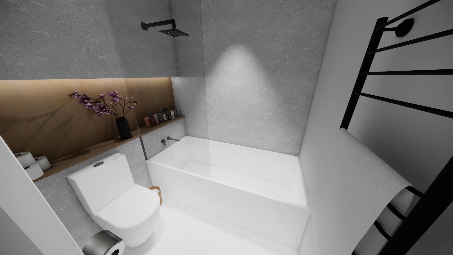Bath & Spa rendering by Alexander Sawinko
