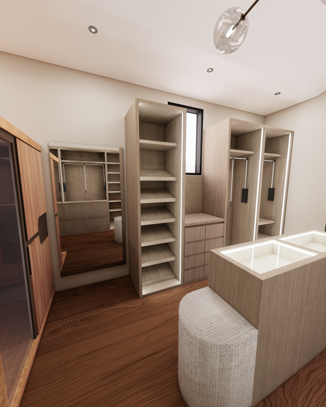 Grey Vicenza Oak Finish rendering by Alexander Sawinko