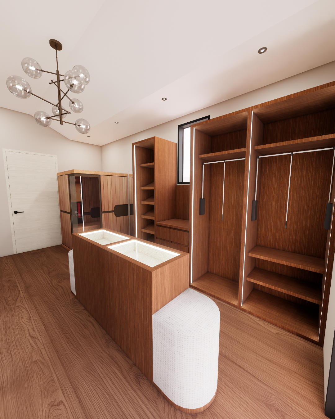 Lincoln Walnut Finish rendering by Alexander Sawinko